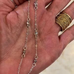 ❤️BRIGHTON NWOT ILLUMIA PETITE COLLAR NECKLACE SILVER